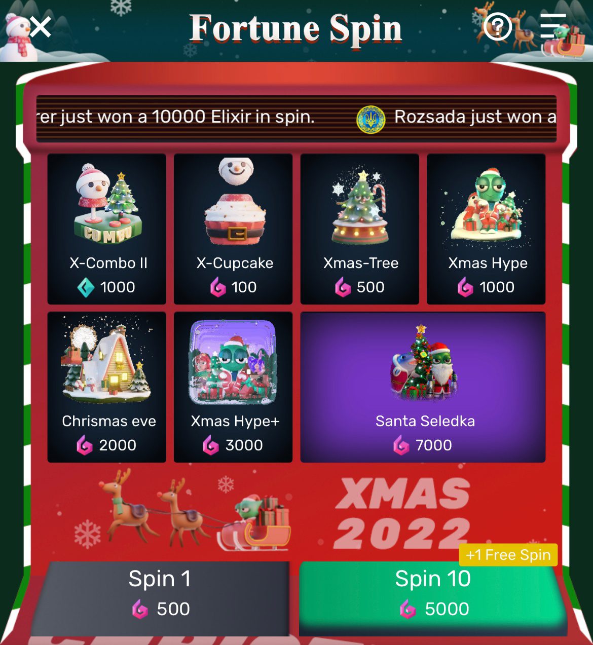 Fortune spin